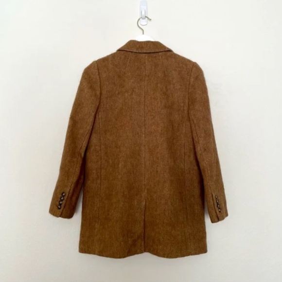 Madewell Bouclé Larsen Blazer Size XL Toffee Melange Brown Jacket Alpaca Blend - Picture 14 of 16